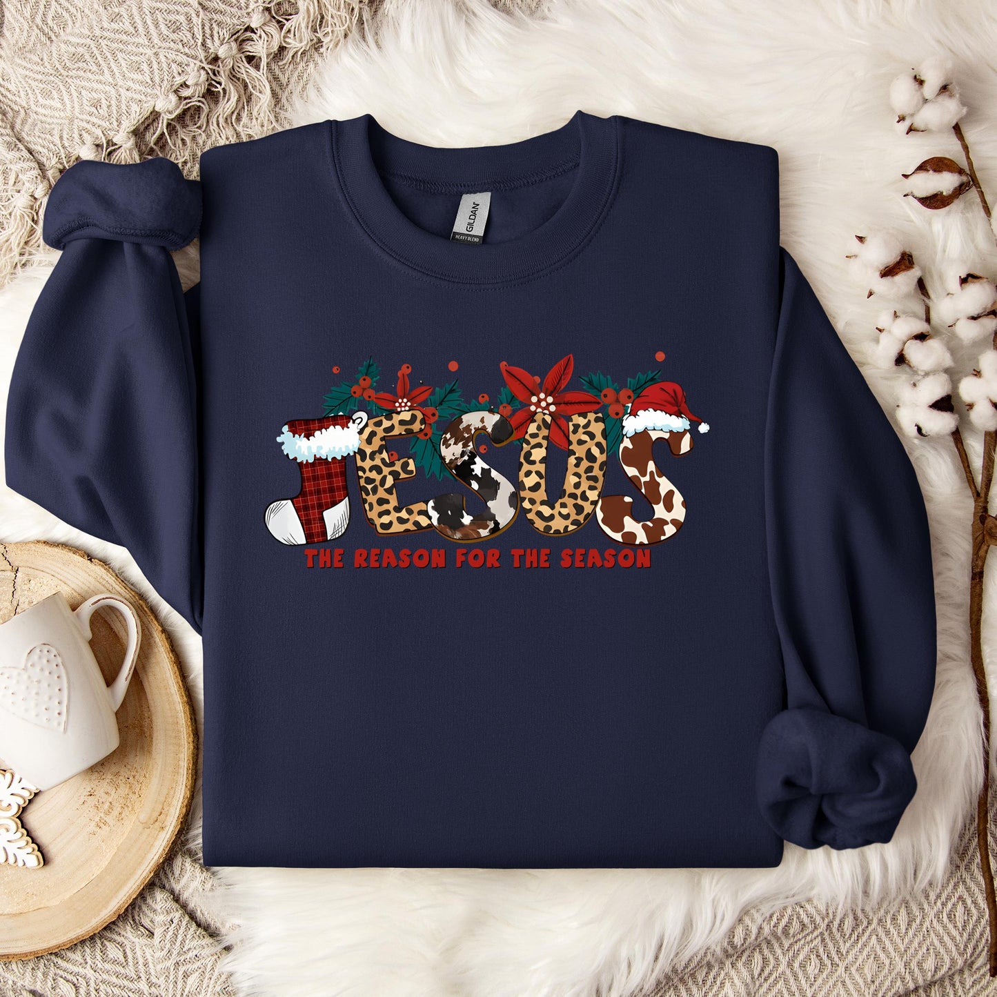 Jesus The Reason For The Season 01 Sweatshirt