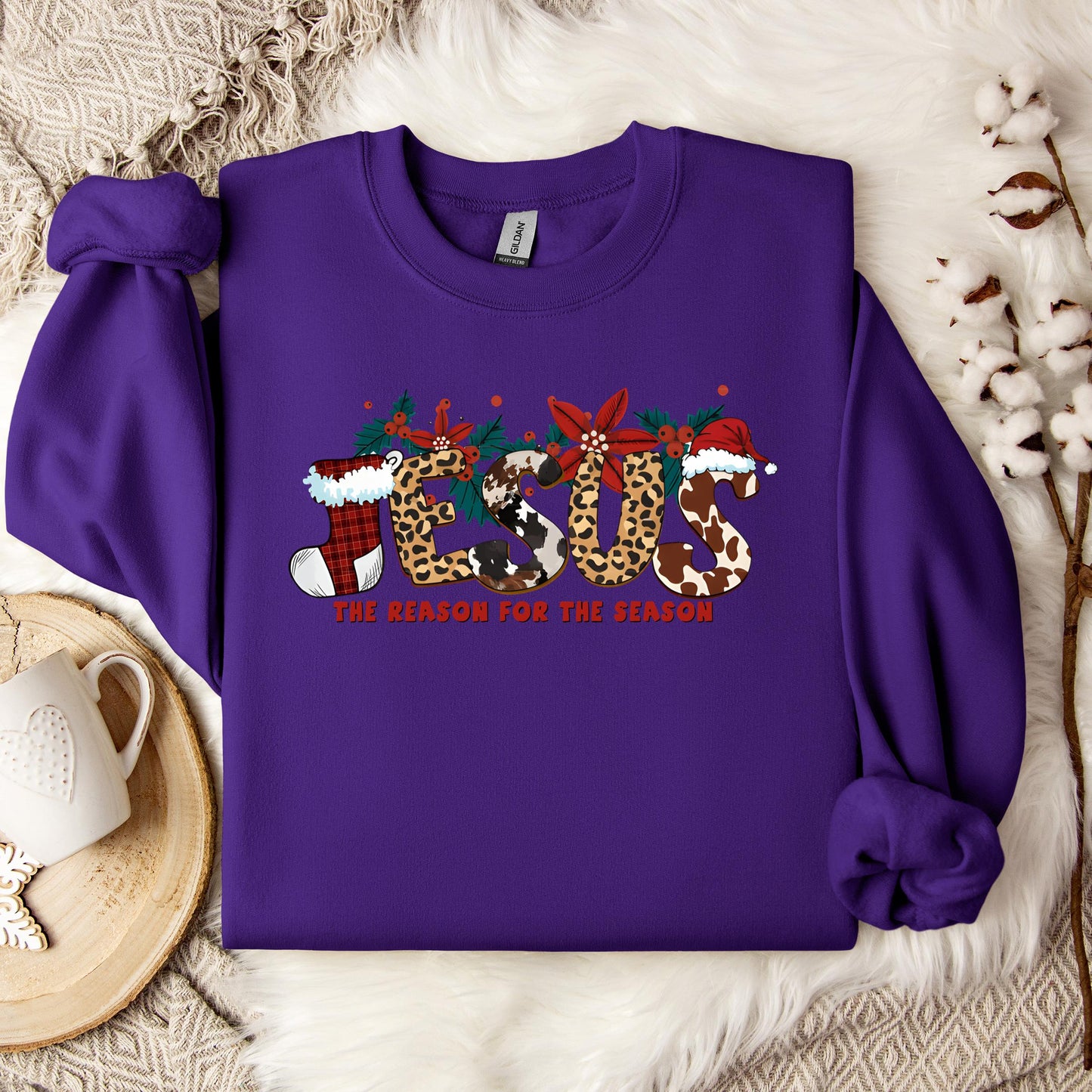 Jesus The Reason For The Season 01 Sweatshirt