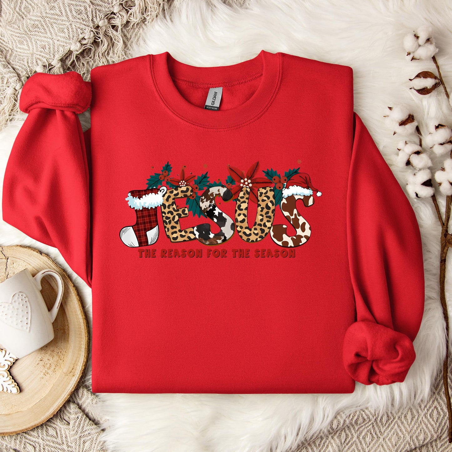 Jesus The Reason For The Season 01 Sweatshirt