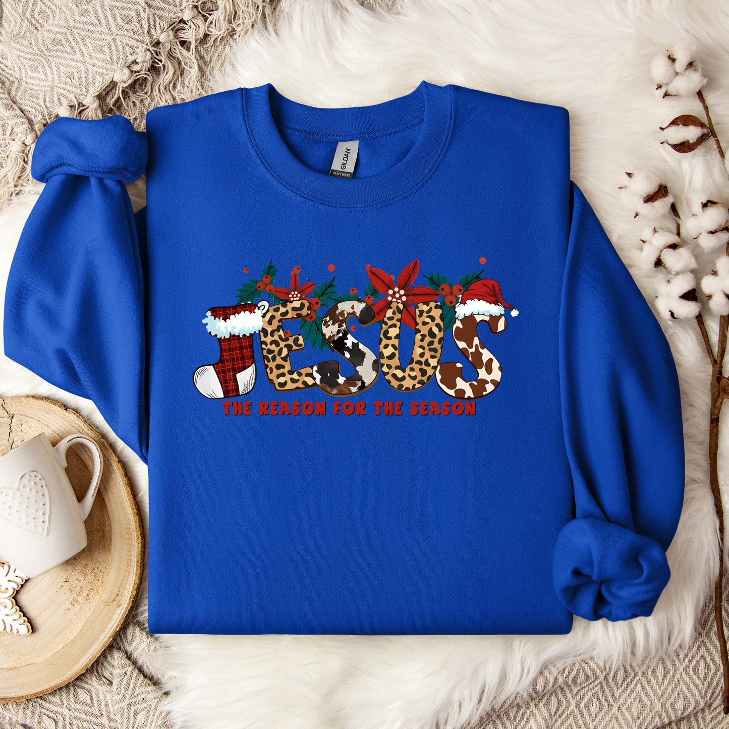 Jesus The Reason For The Season 01 Sweatshirt