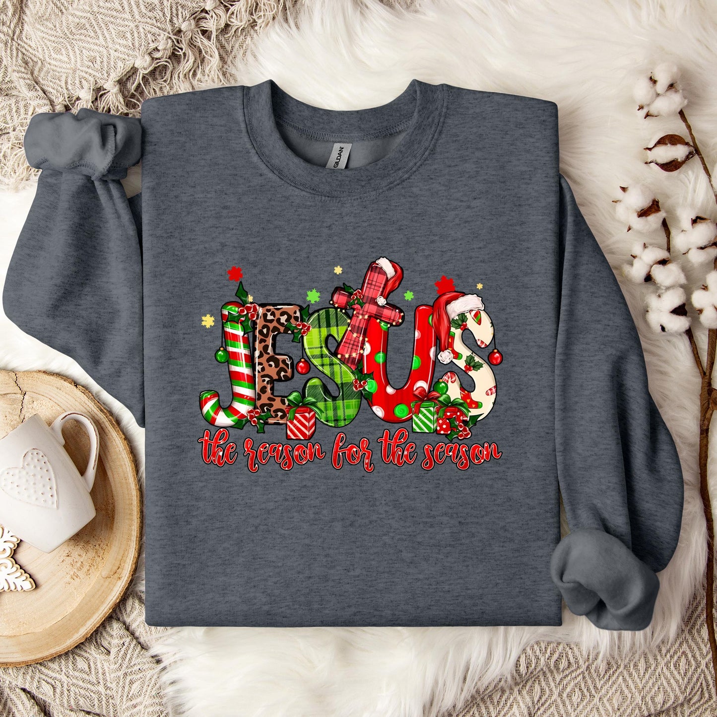 Jesus The Reason For The Season 03 Sweatshirt