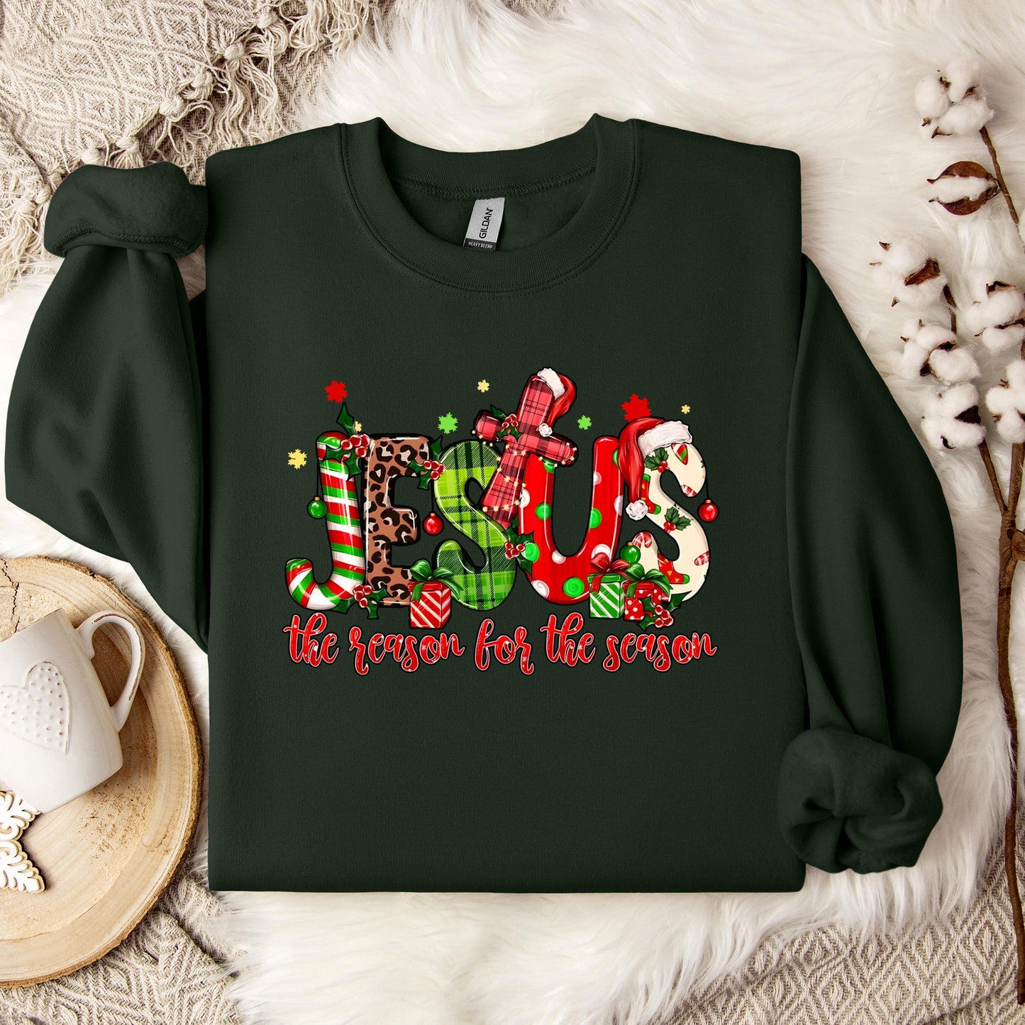 Jesus The Reason For The Season 03 Sweatshirt