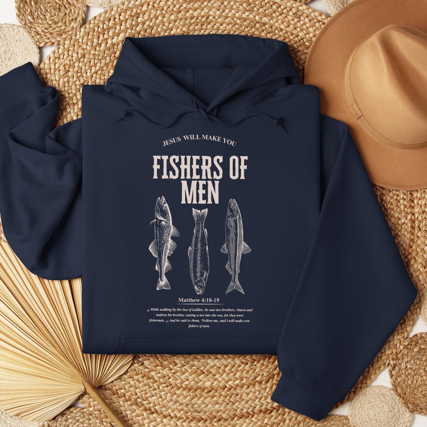 Jesus Will Make You Fishers Of Men Matthew 4.18-19 01