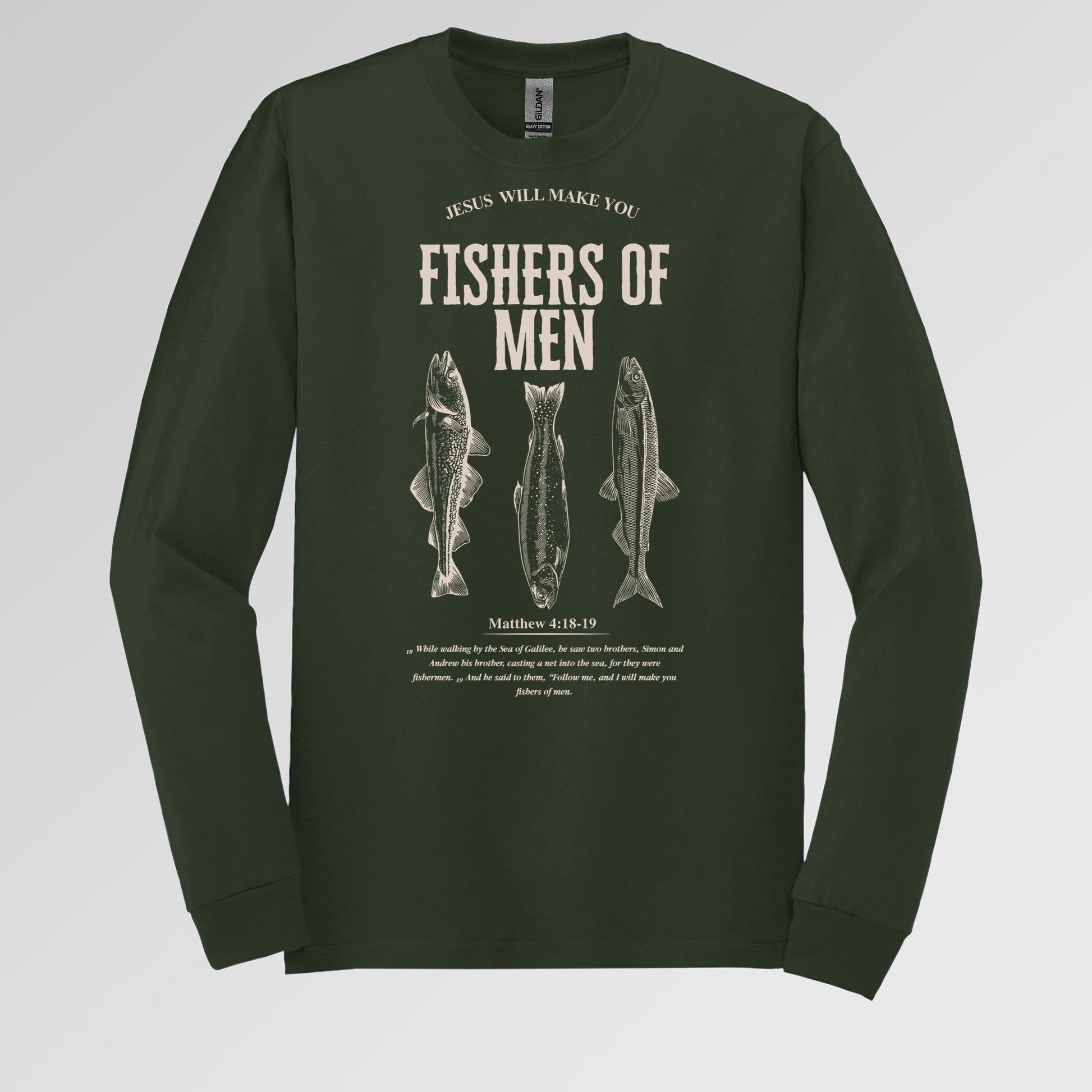 Jesus Will Make You Fishers Of Men Matthew 4.18-19 01