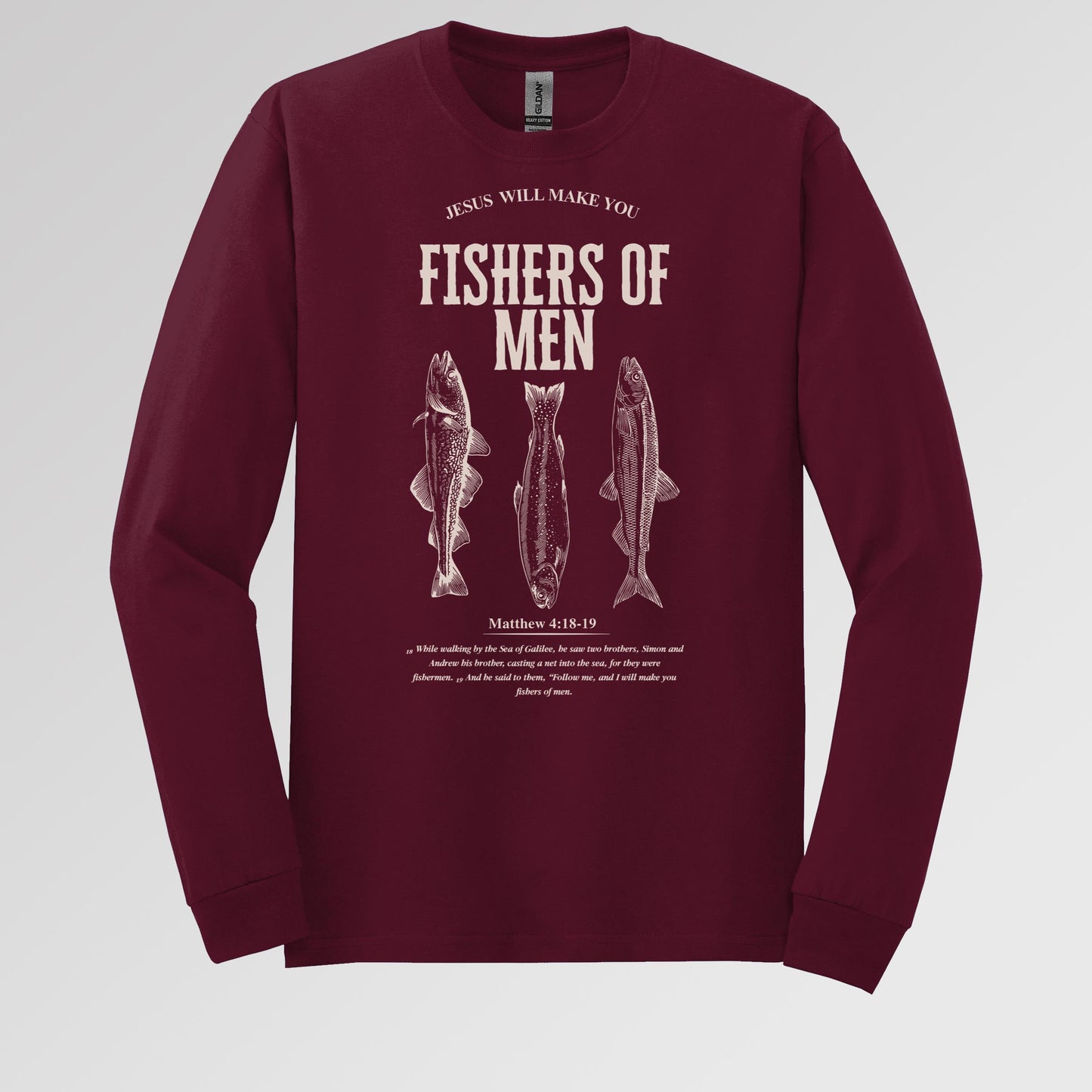 Jesus Will Make You Fishers Of Men Matthew 4.18-19 01