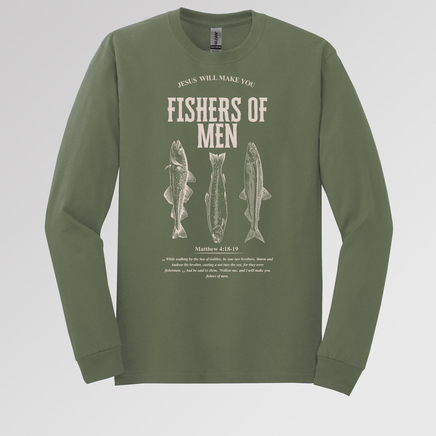 Jesus Will Make You Fishers Of Men Matthew 4.18-19 01