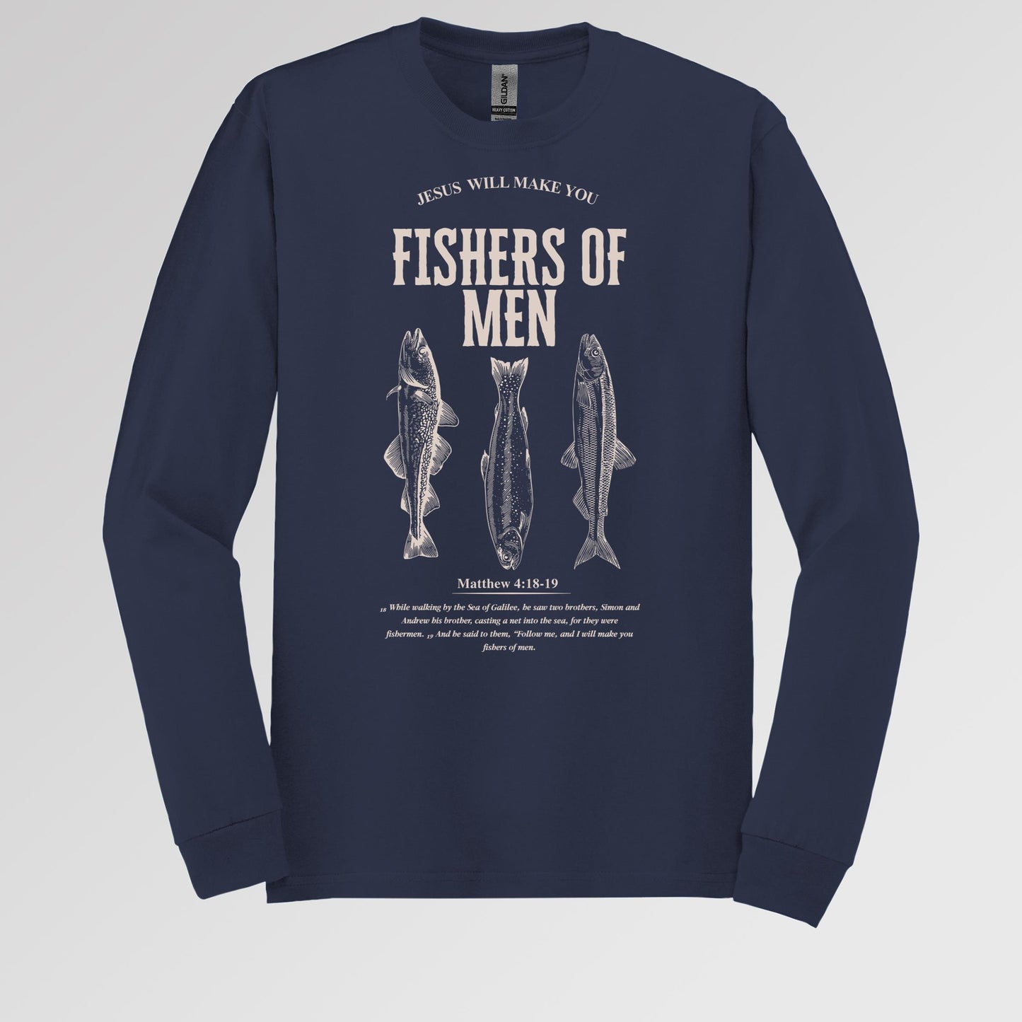 Jesus Will Make You Fishers Of Men Matthew 4.18-19 01