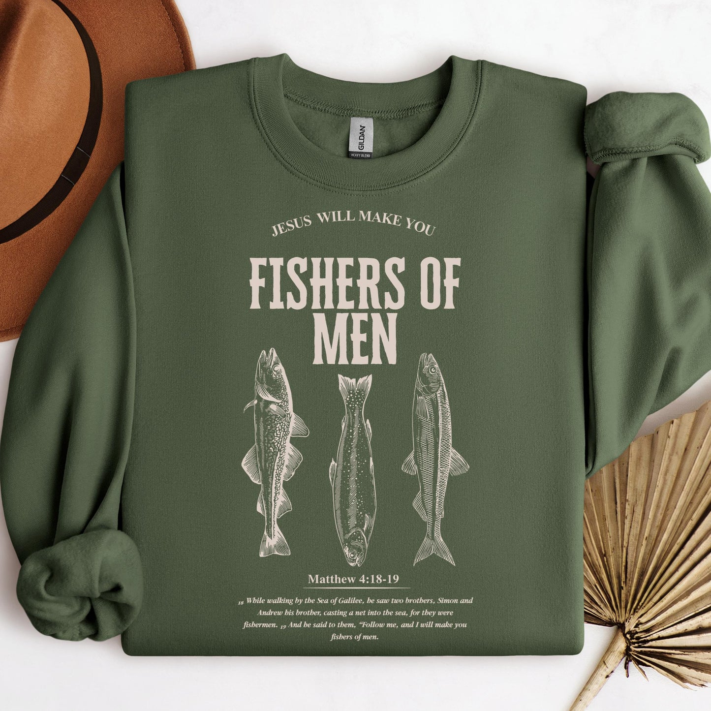 Jesus Will Make You Fishers Of Men Matthew 4.18-19 01