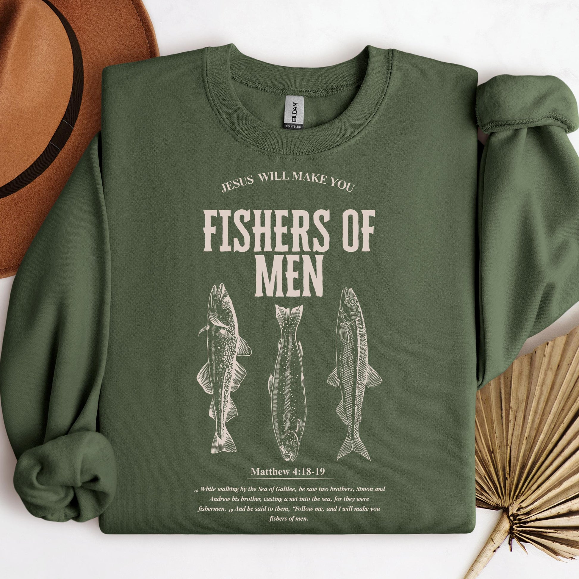 Jesus Will Make You Fishers Of Men Matthew 4.18-19 01