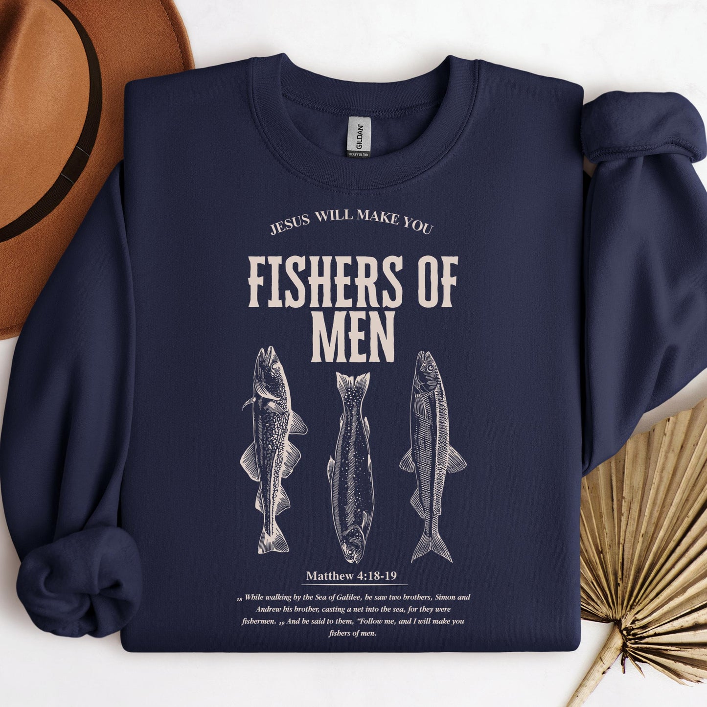 Jesus Will Make You Fishers Of Men Matthew 4.18-19 01