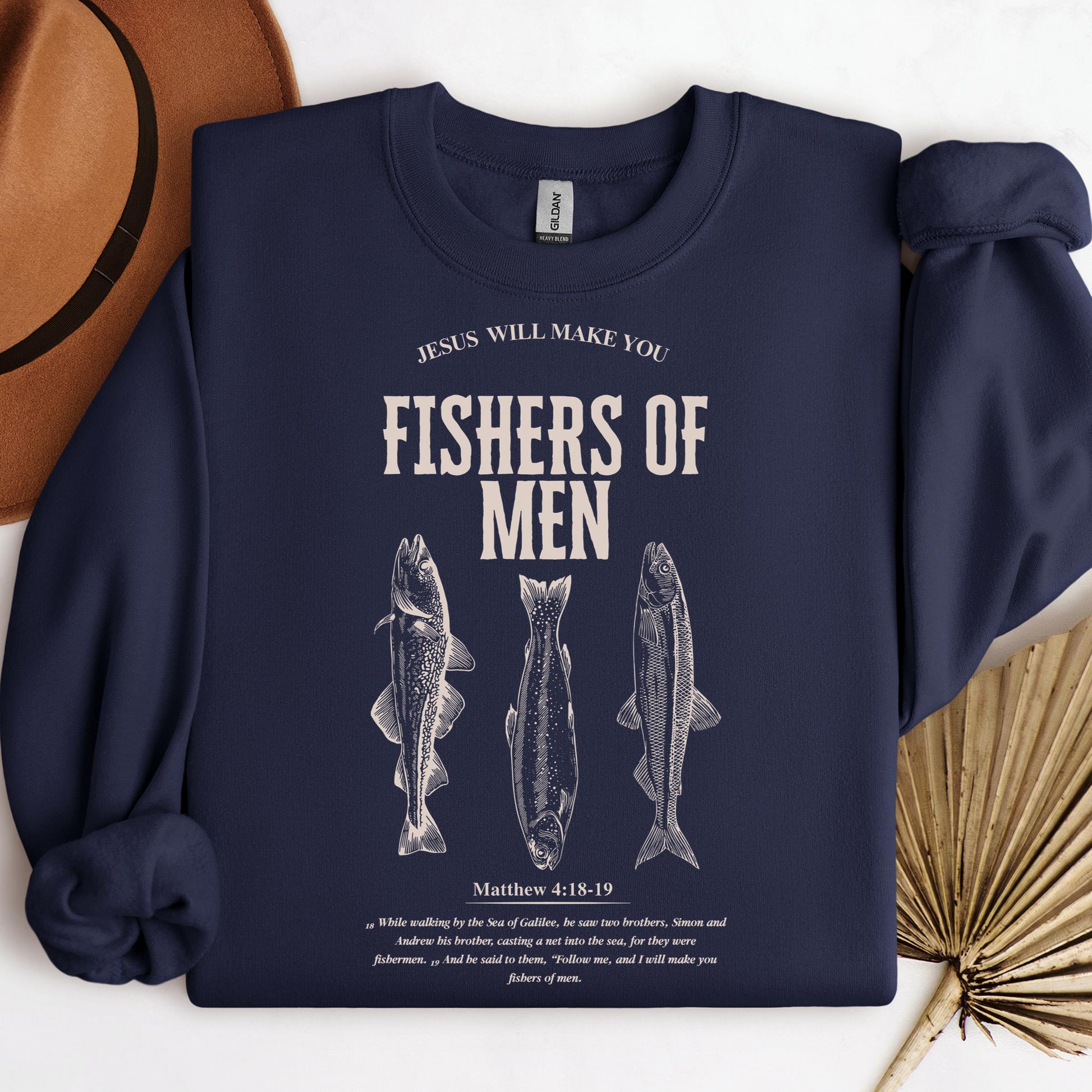 Jesus Will Make You Fishers Of Men Matthew 4.18-19 01
