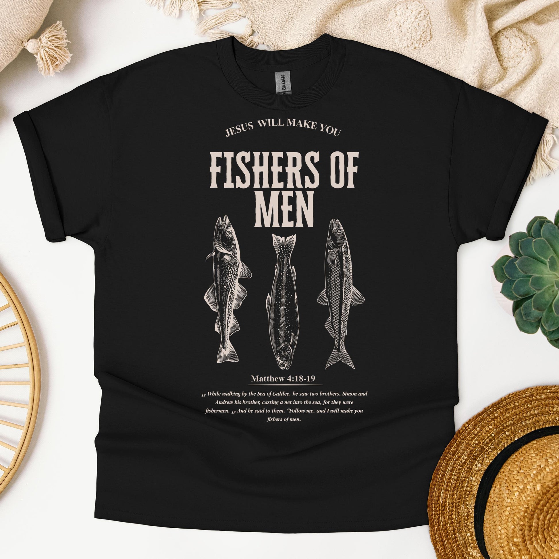 Jesus Will Make You Fishers Of Men Matthew 4.18-19 01