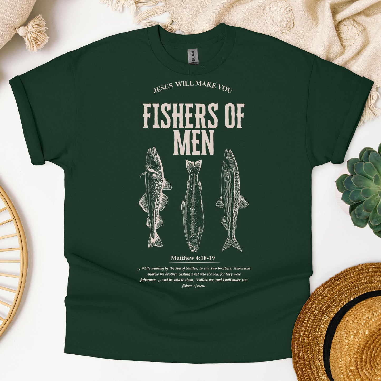 Jesus Will Make You Fishers Of Men Matthew 4.18-19 01