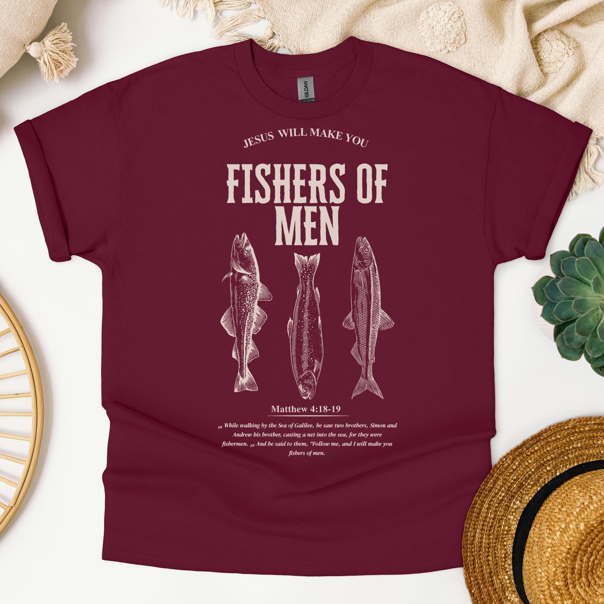 Jesus Will Make You Fishers Of Men Matthew 4.18-19 01