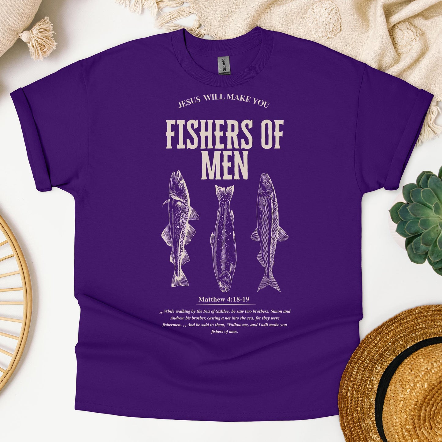Jesus Will Make You Fishers Of Men Matthew 4.18-19 01
