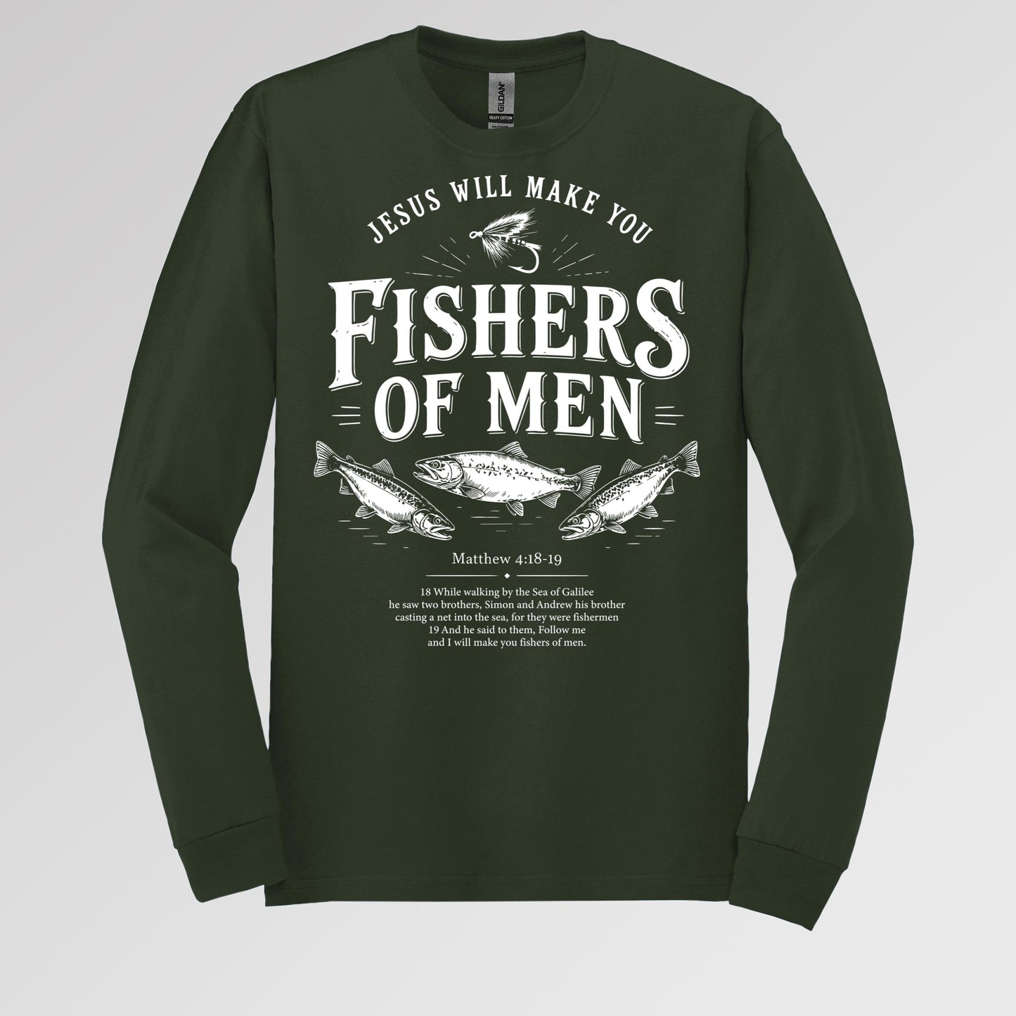 Jesus Will Make You Fishers Of Men Matthew 4.18-19 02