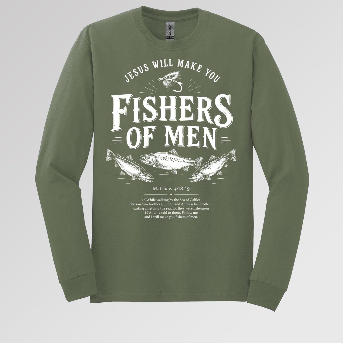 Jesus Will Make You Fishers Of Men Matthew 4.18-19 02
