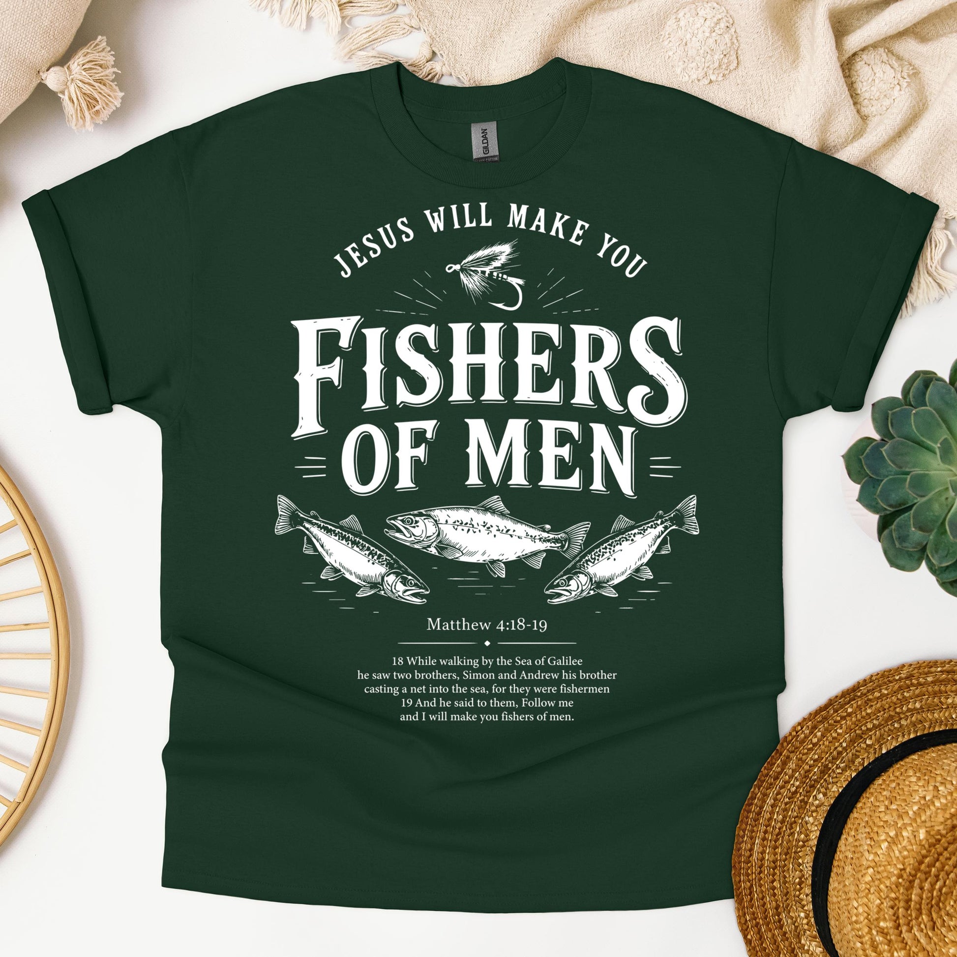 Jesus Will Make You Fishers Of Men Matthew 4.18-19 02