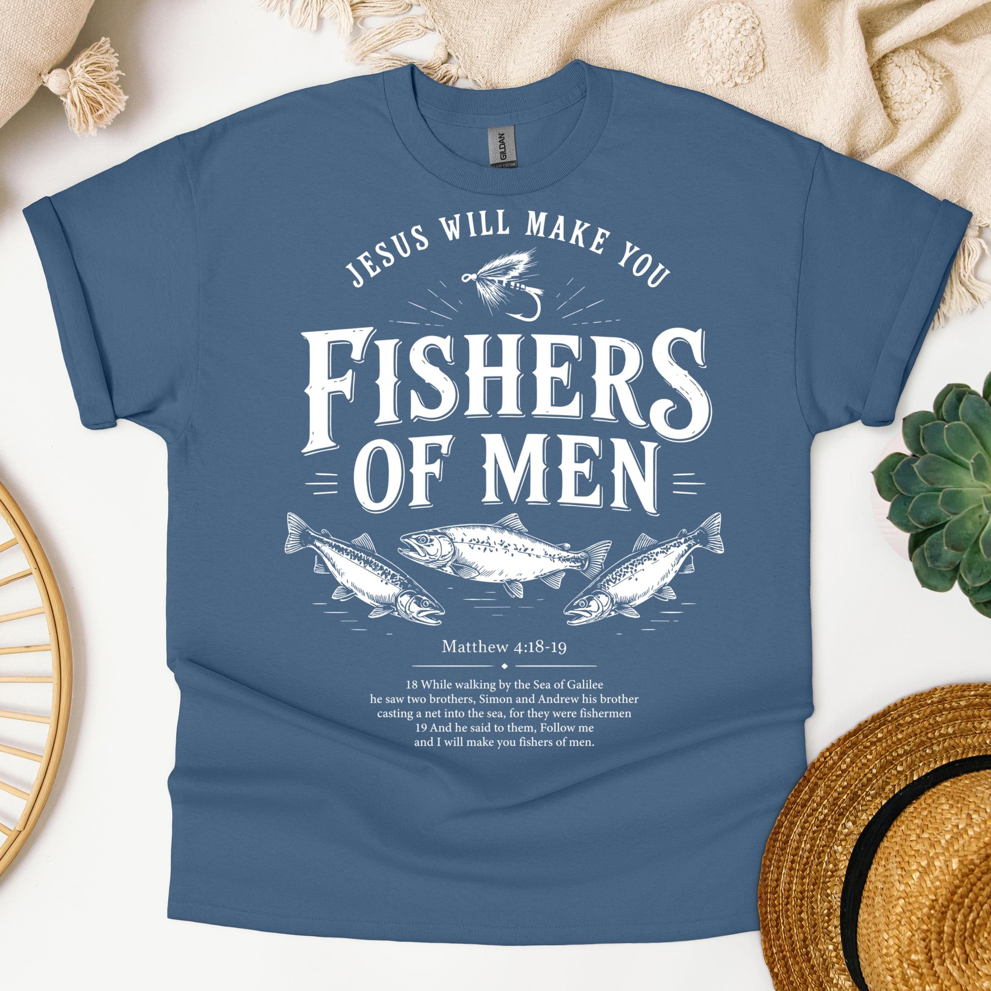 Jesus Will Make You Fishers Of Men Matthew 4.18-19 02