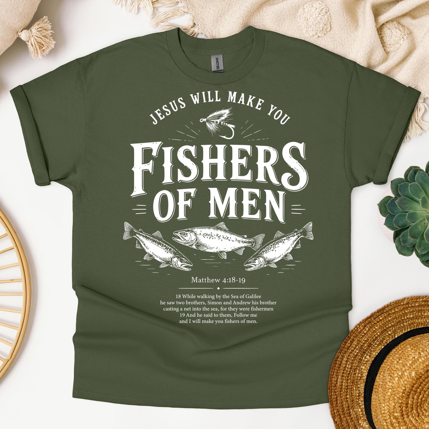 Jesus Will Make You Fishers Of Men Matthew 4.18-19 02