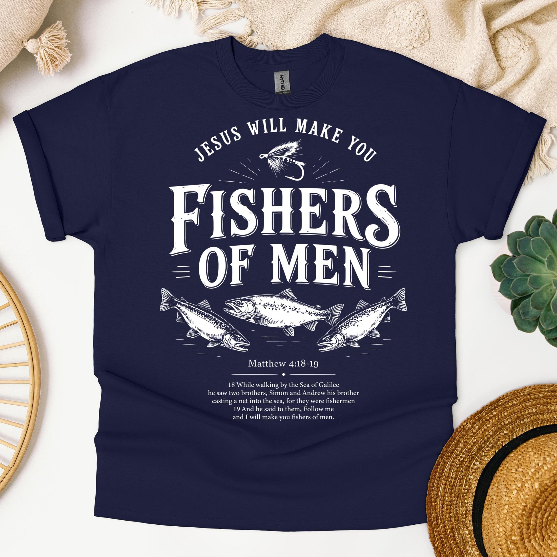 Jesus Will Make You Fishers Of Men Matthew 4.18-19 02