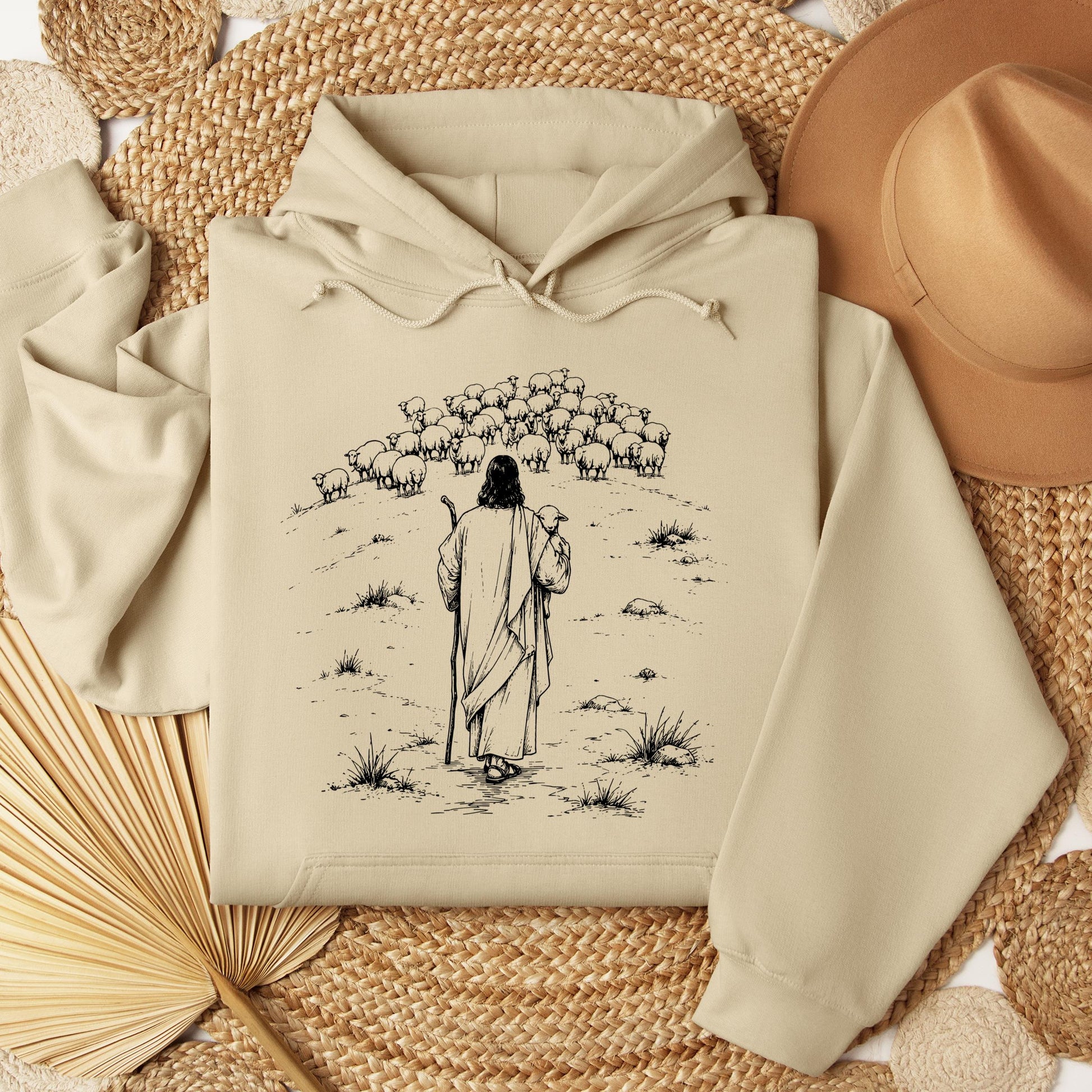 Jesus and Sheep 01
