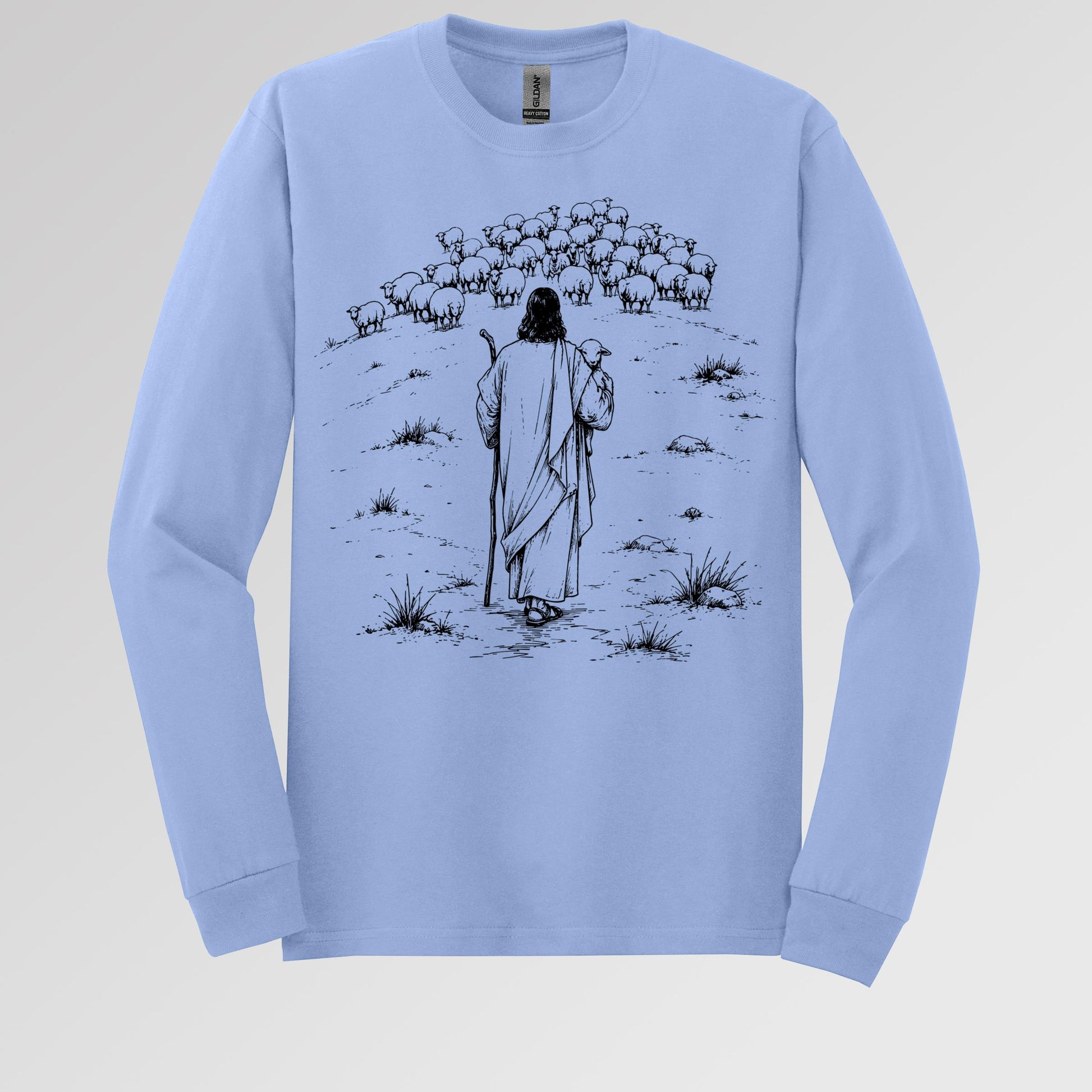 Jesus and Sheep 01