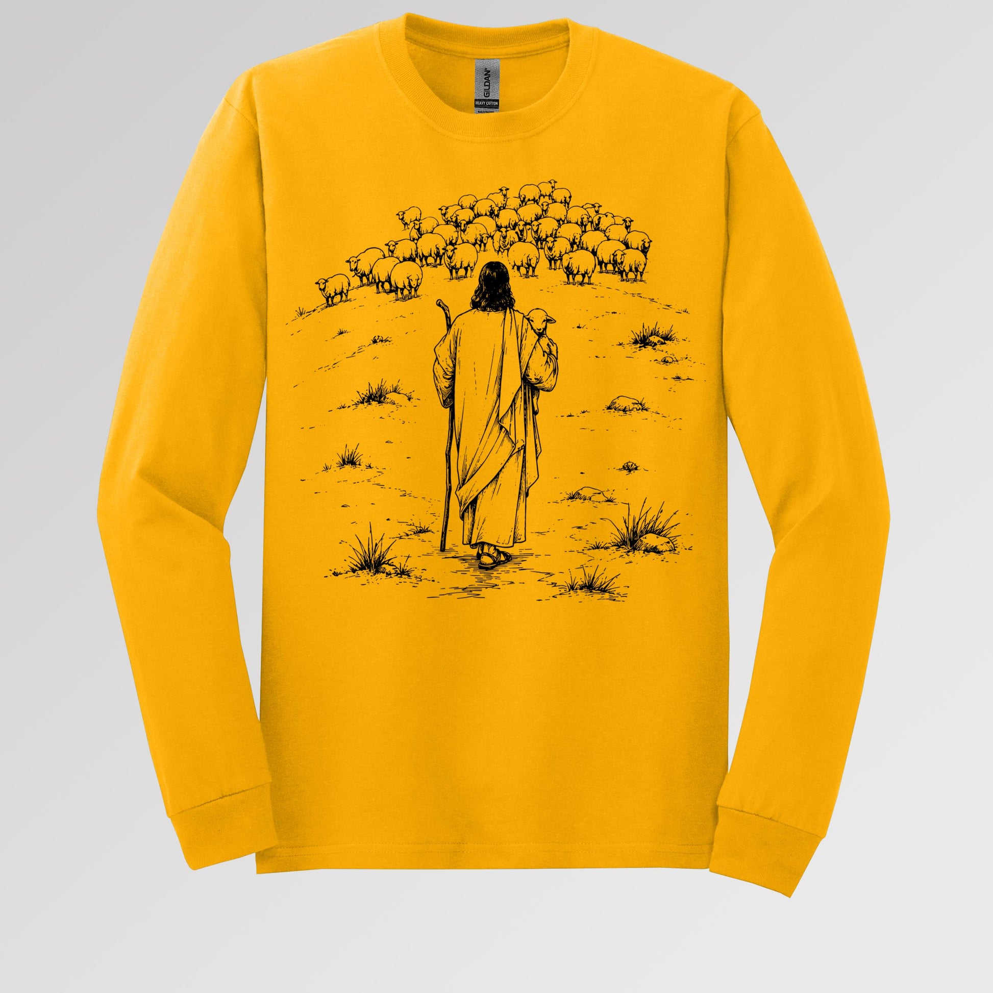 Jesus and Sheep 01