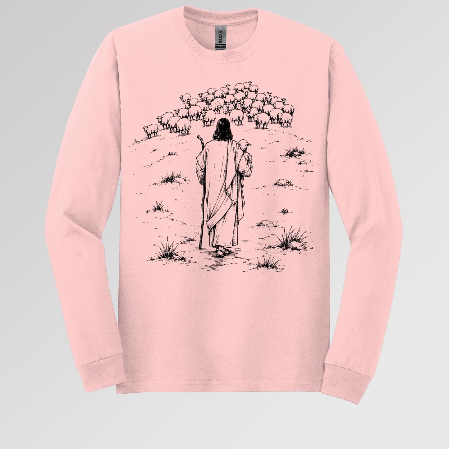 Jesus and Sheep 01