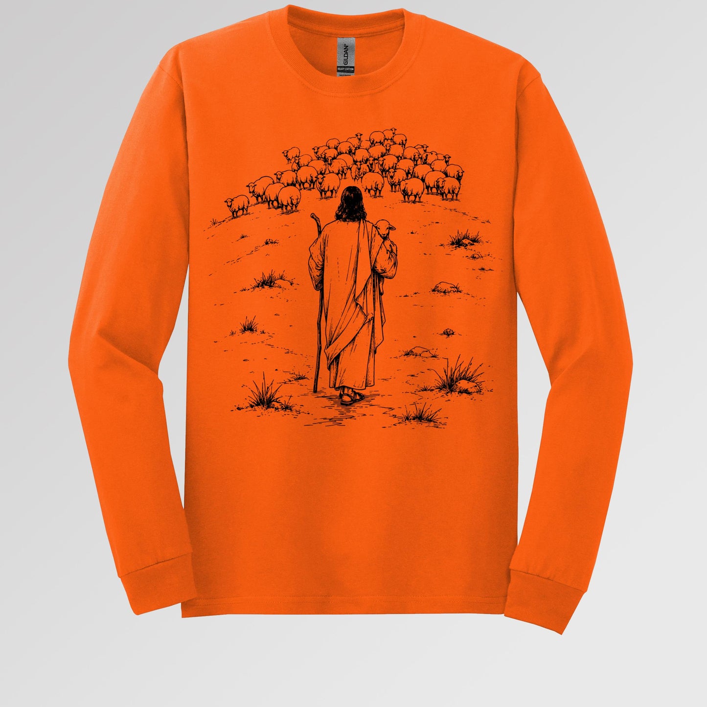 Jesus and Sheep 01