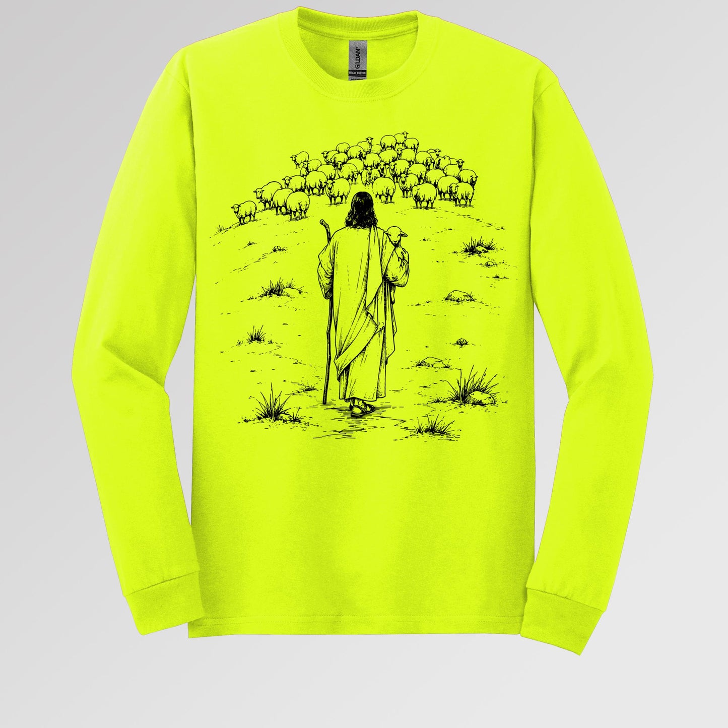 Jesus and Sheep 01