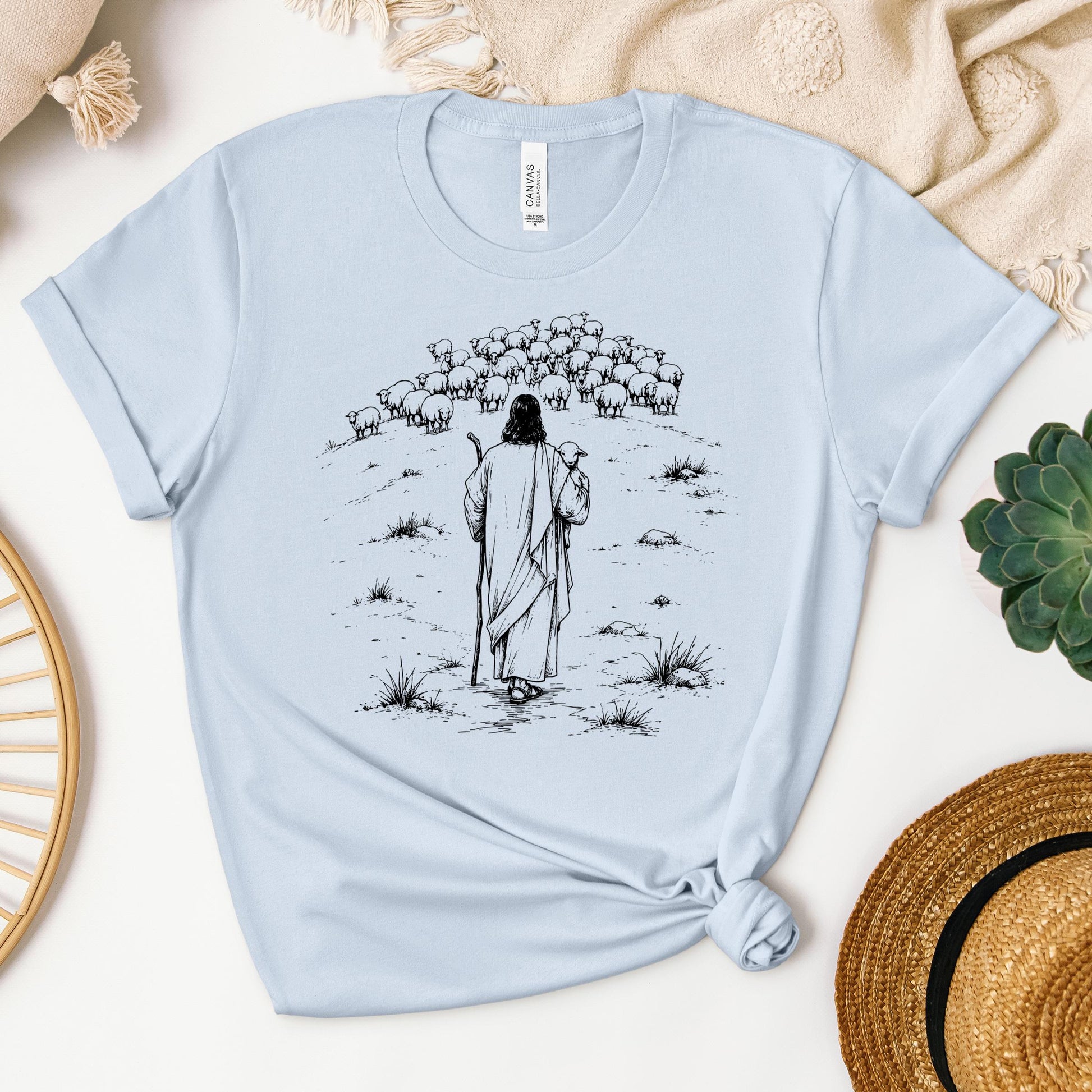 Jesus and Sheep 01