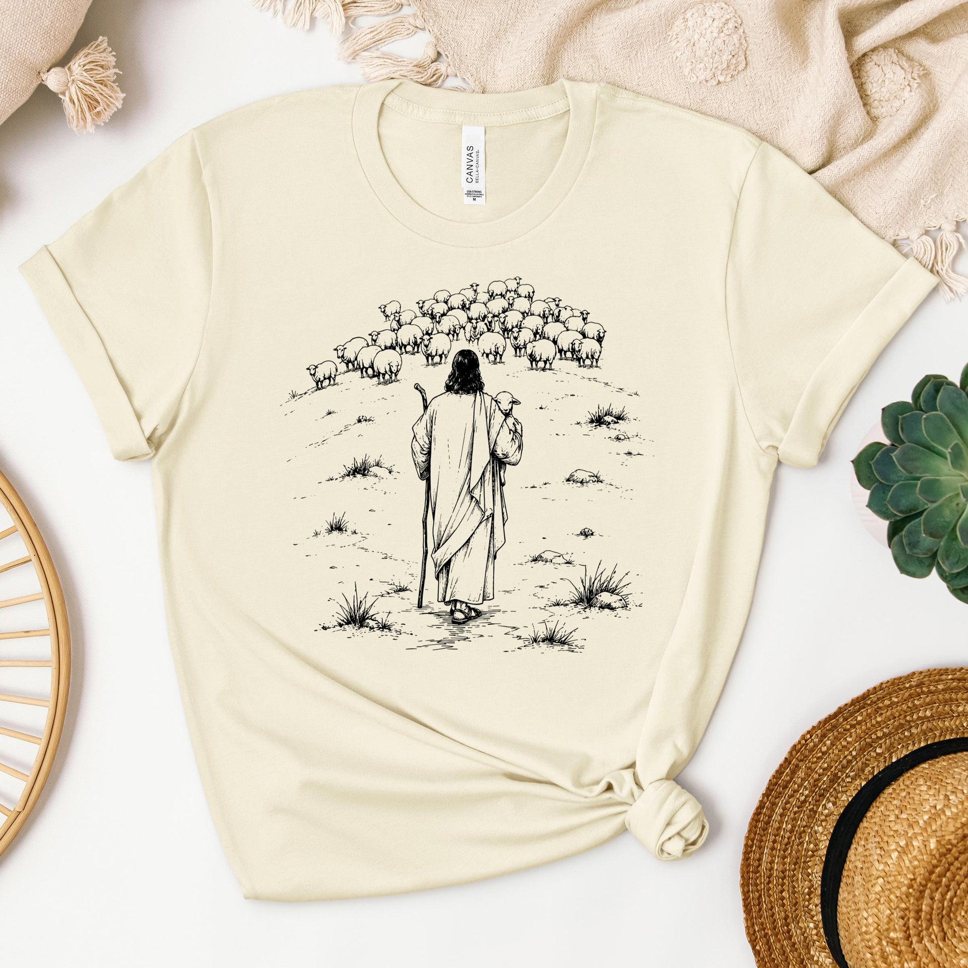 Jesus and Sheep 01