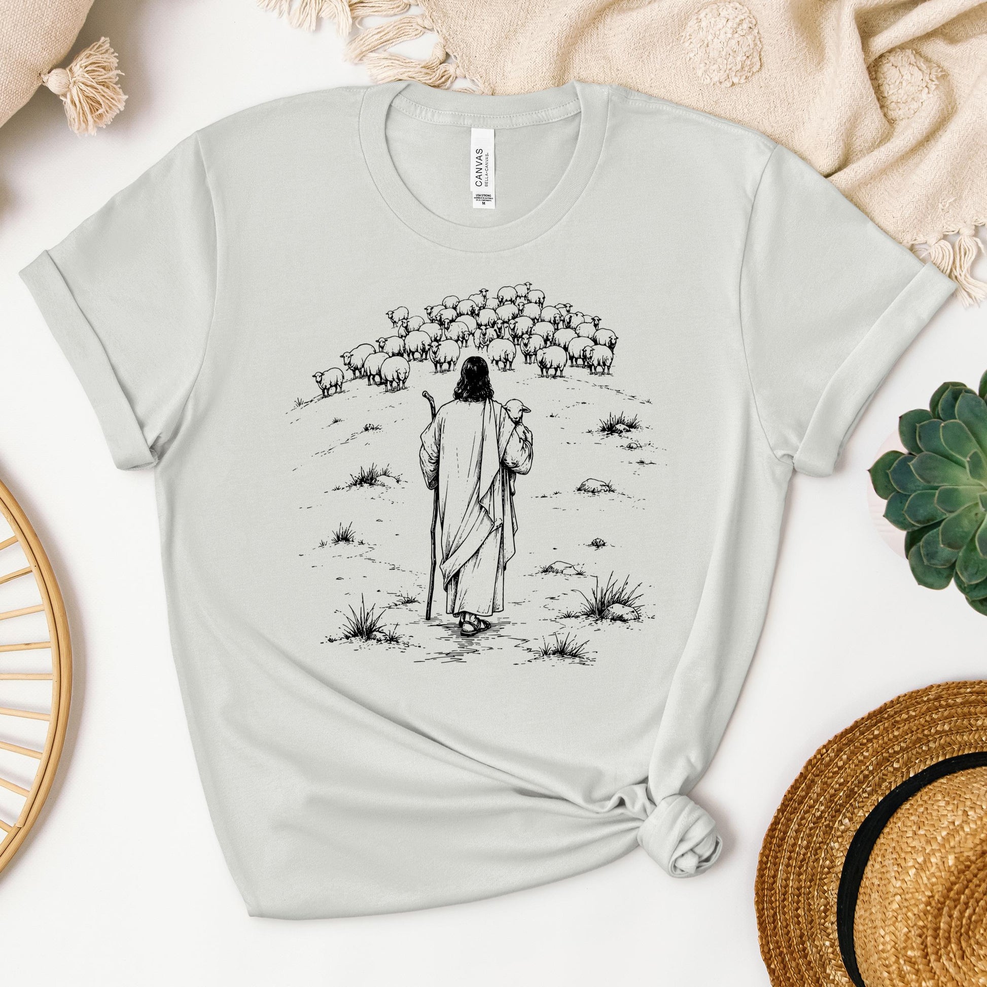 Jesus and Sheep 01