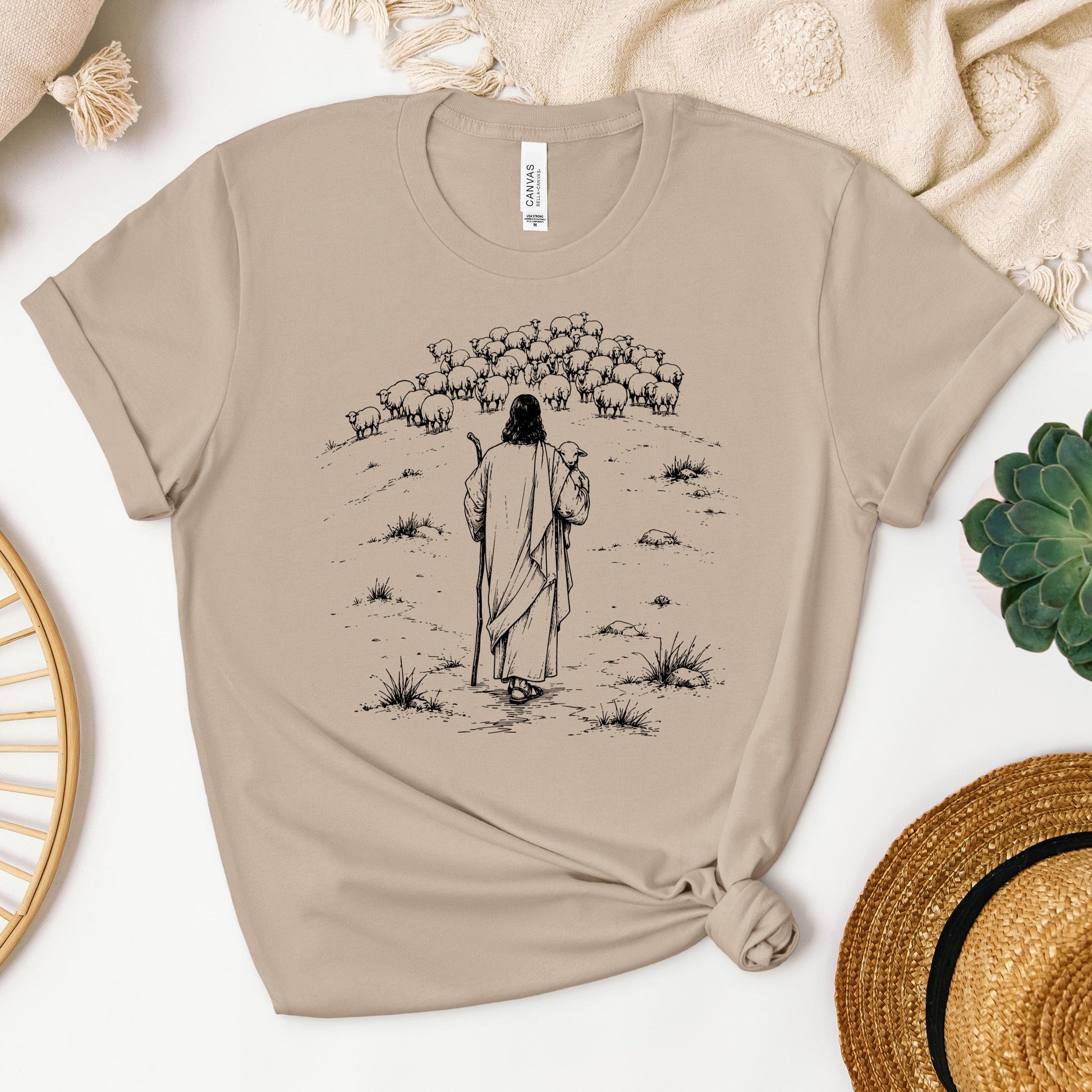 Jesus and Sheep 01