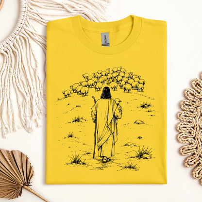Jesus and Sheep 01
