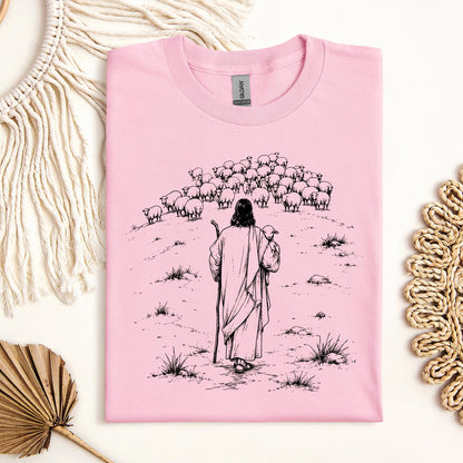 Jesus and Sheep 01