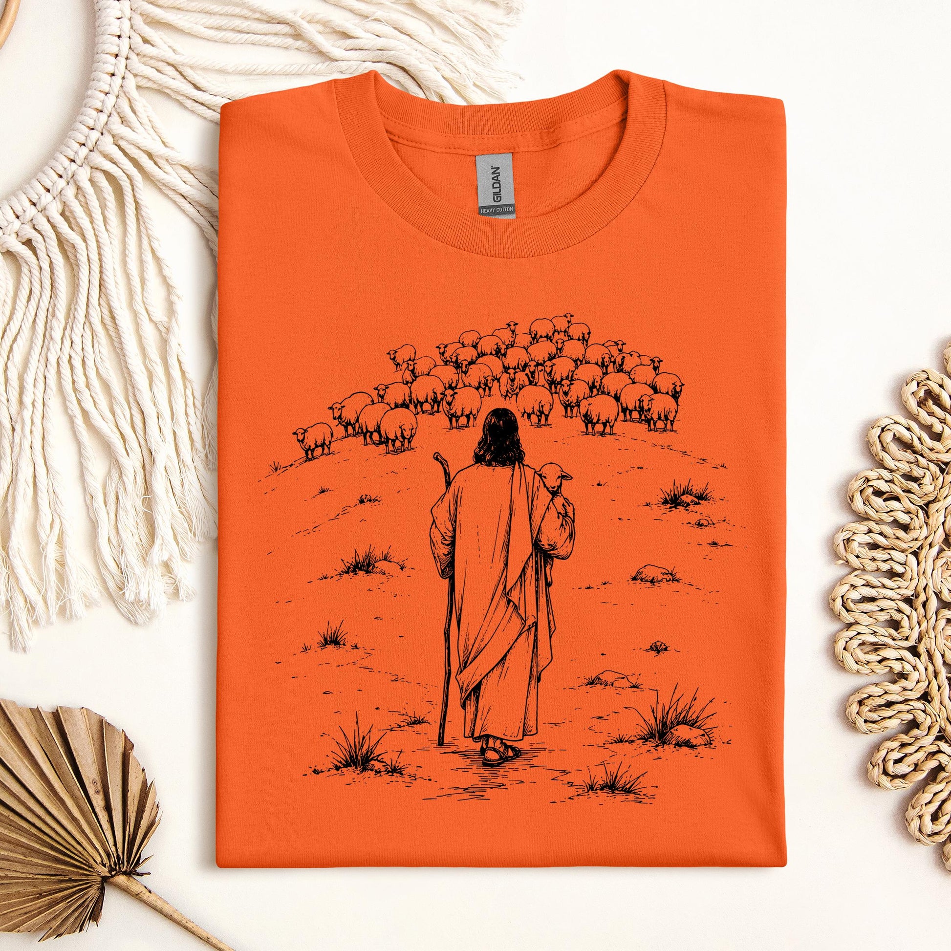 Jesus and Sheep 01