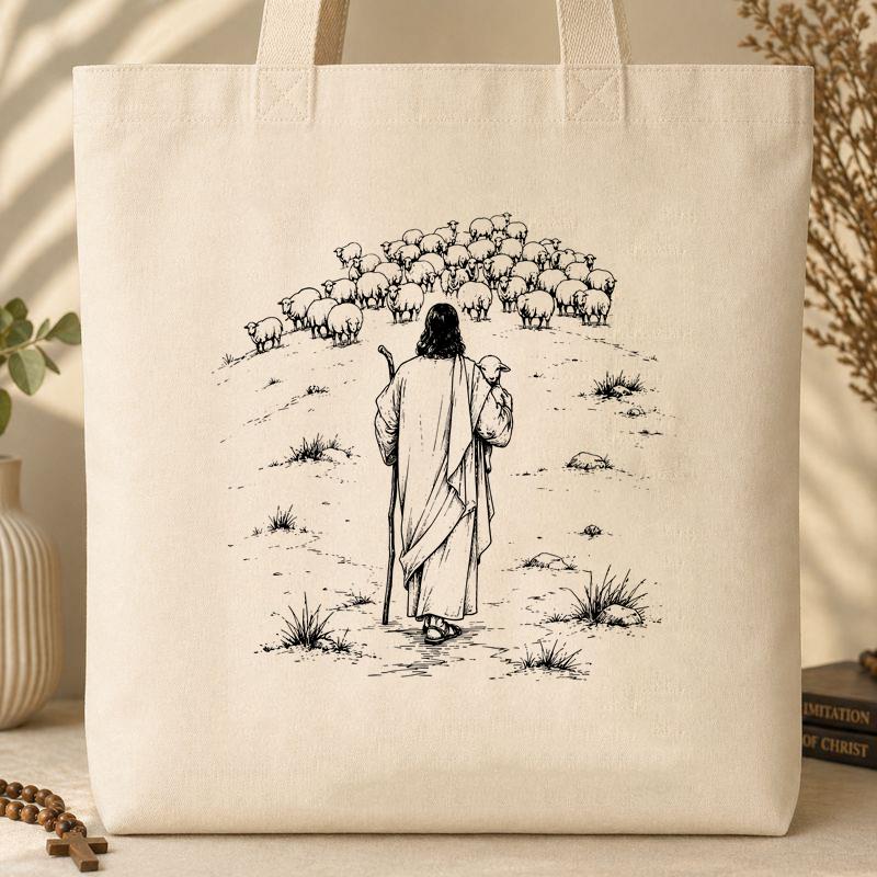 Jesus and Sheep 01