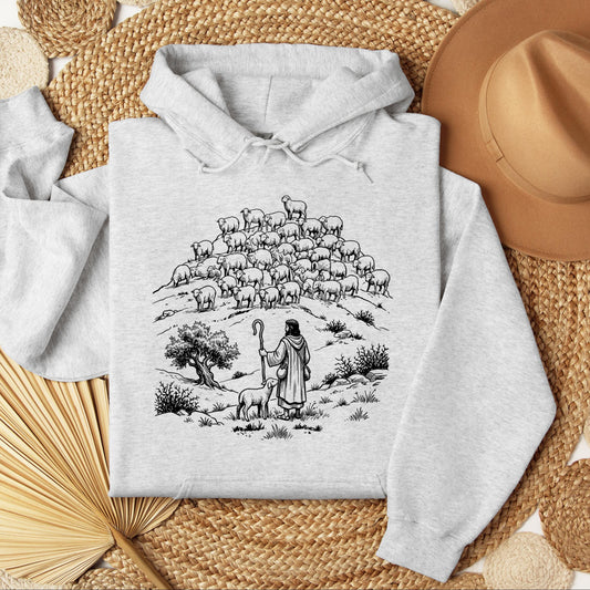 Jesus and Sheep 02