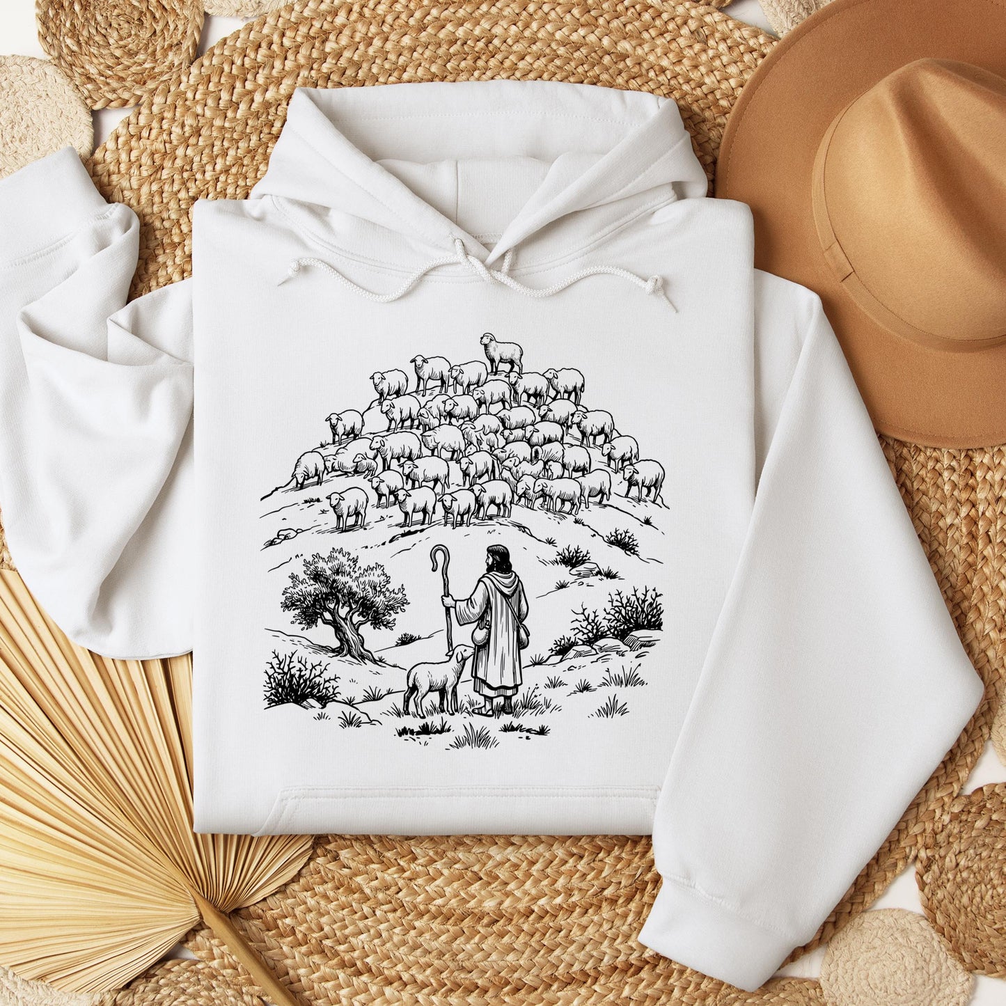 Jesus and Sheep 02
