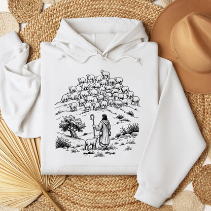 Jesus and Sheep 02
