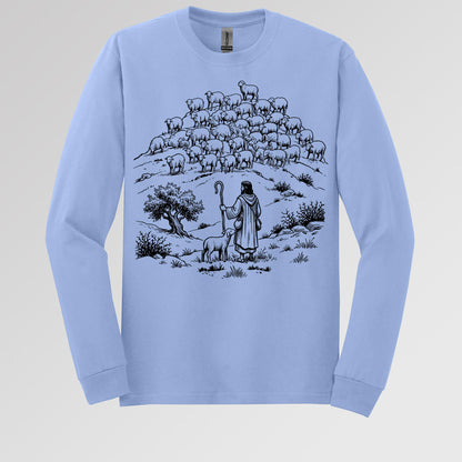 Jesus and Sheep 02