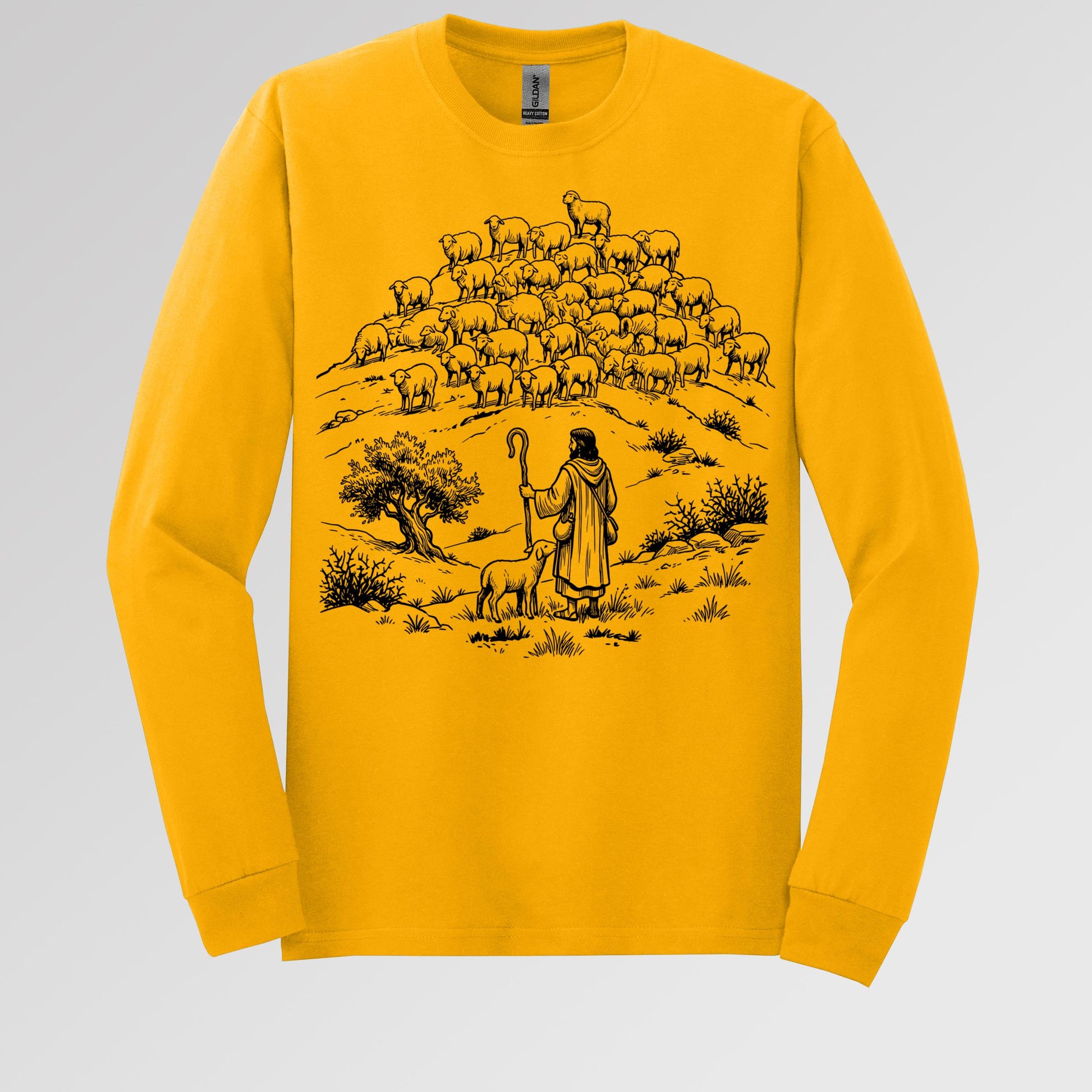 Jesus and Sheep 02