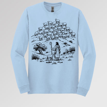 Jesus and Sheep 02