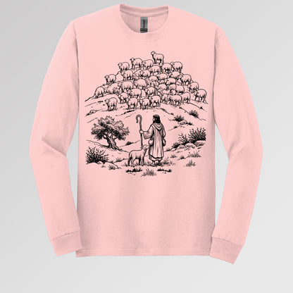Jesus and Sheep 02