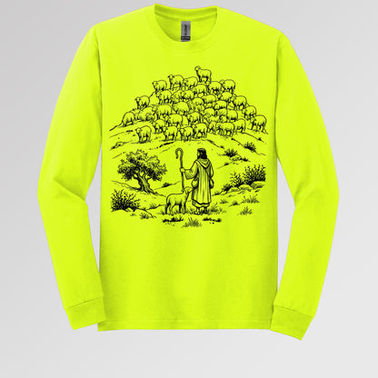 Jesus and Sheep 02
