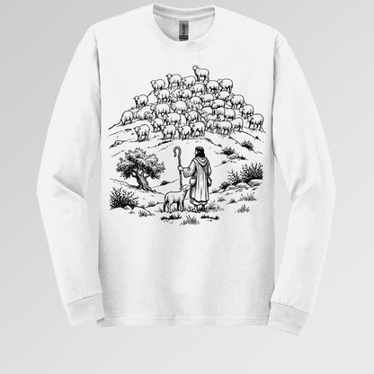 Jesus and Sheep 02