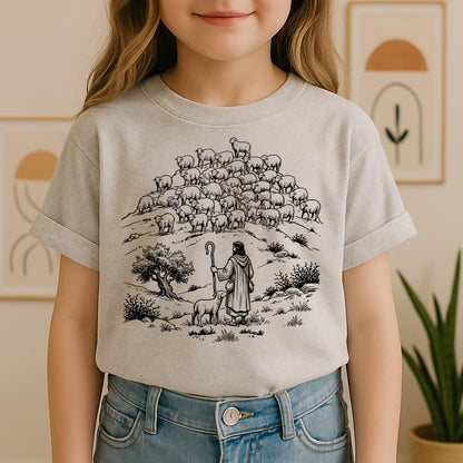 Jesus and Sheep 02