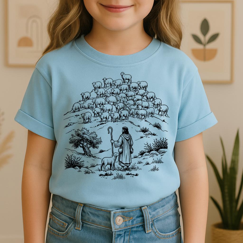 Jesus and Sheep 02